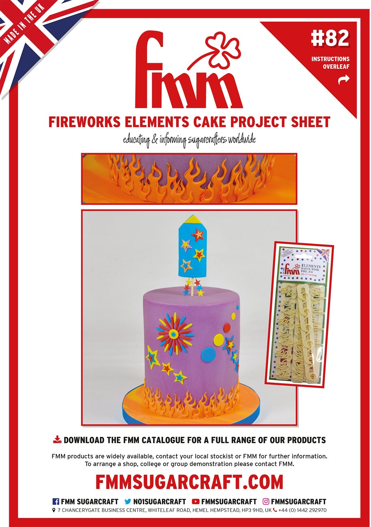 FMM Fireworks Elements Project Sheet
