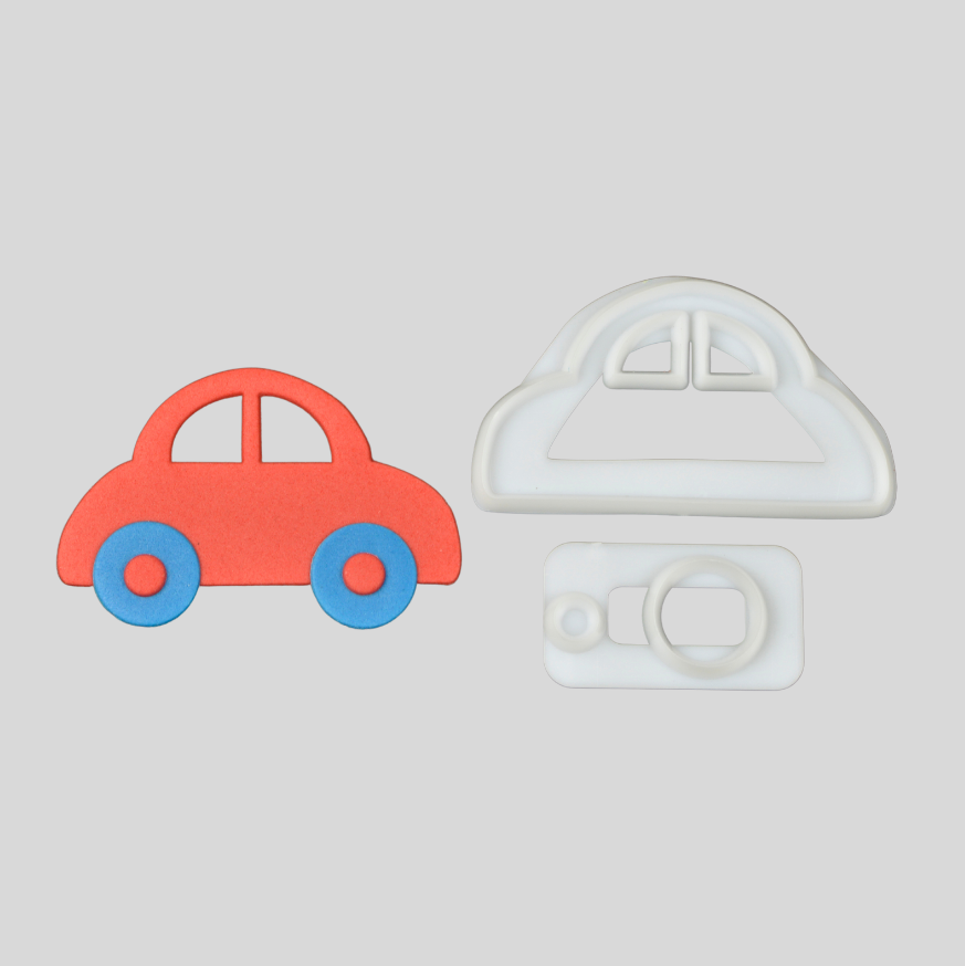 Cute Car Cutter - FMM Sugarcraft