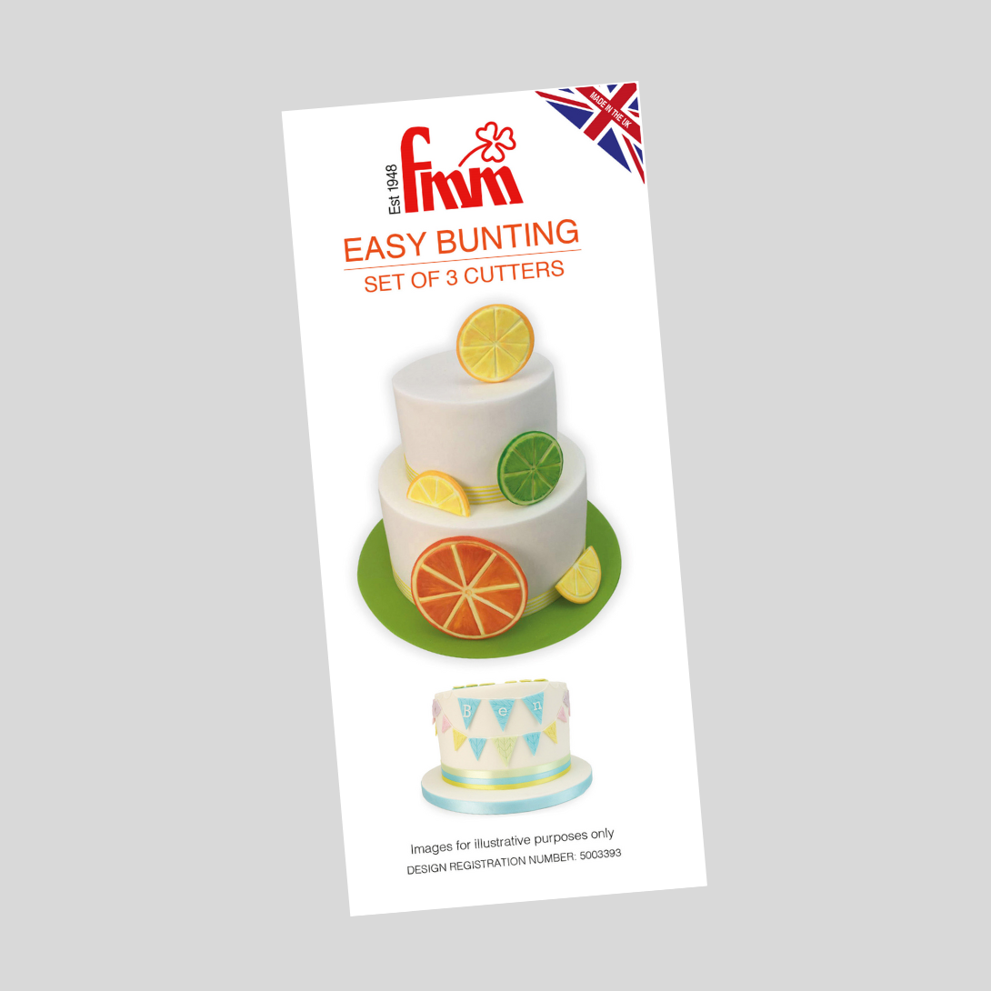 Easy Bunting Cutter Set - FMM Sugarcraft