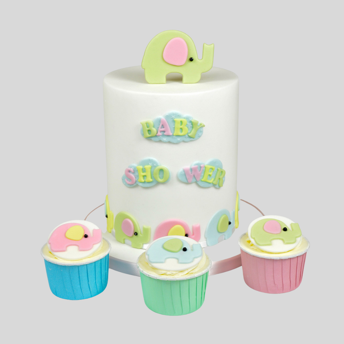 Mummy & Baby Elephant Cutter Set - FMM Sugarcraft