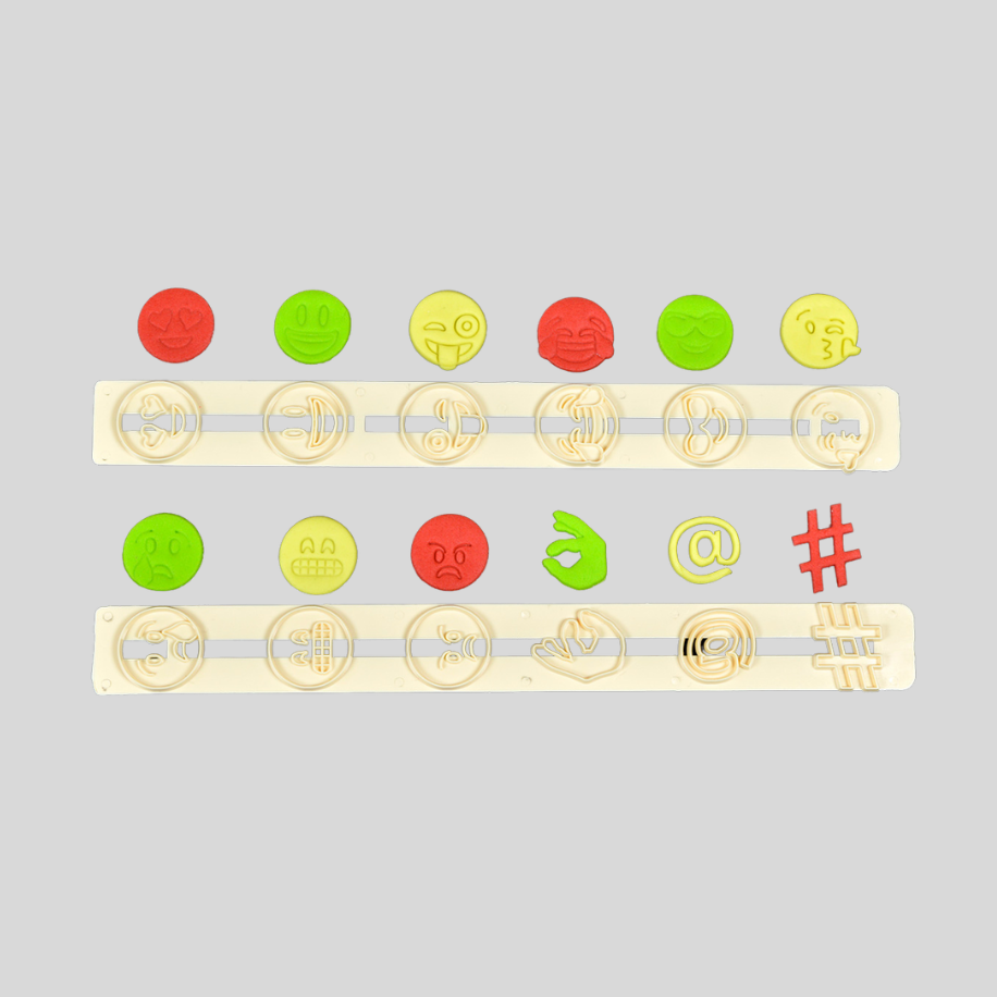 Expressions Icons Set - FMM Sugarcraft