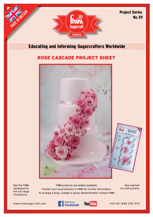 FMM Rose Cascade Cake Project Sheet