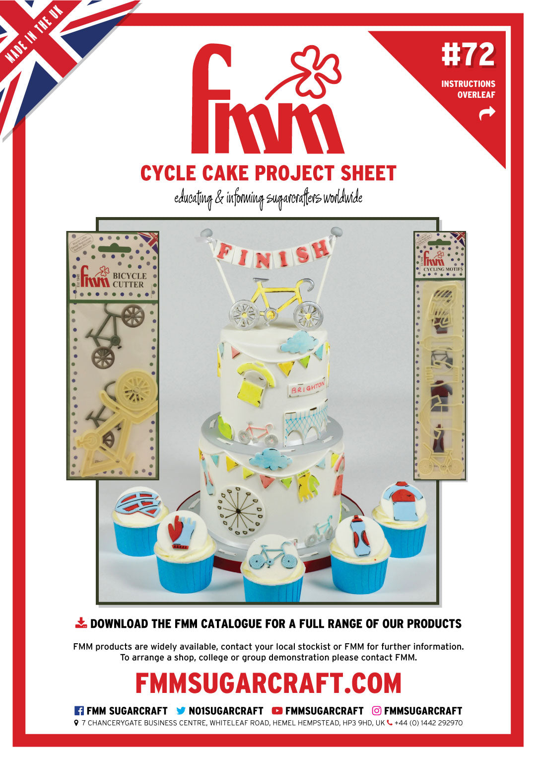 FMM Cycle Cake Project Sheet