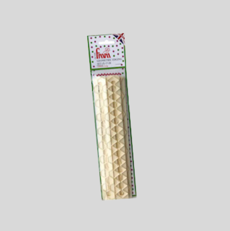 Geometric Edging Frill Cutter Set - FMM Sugarcraft