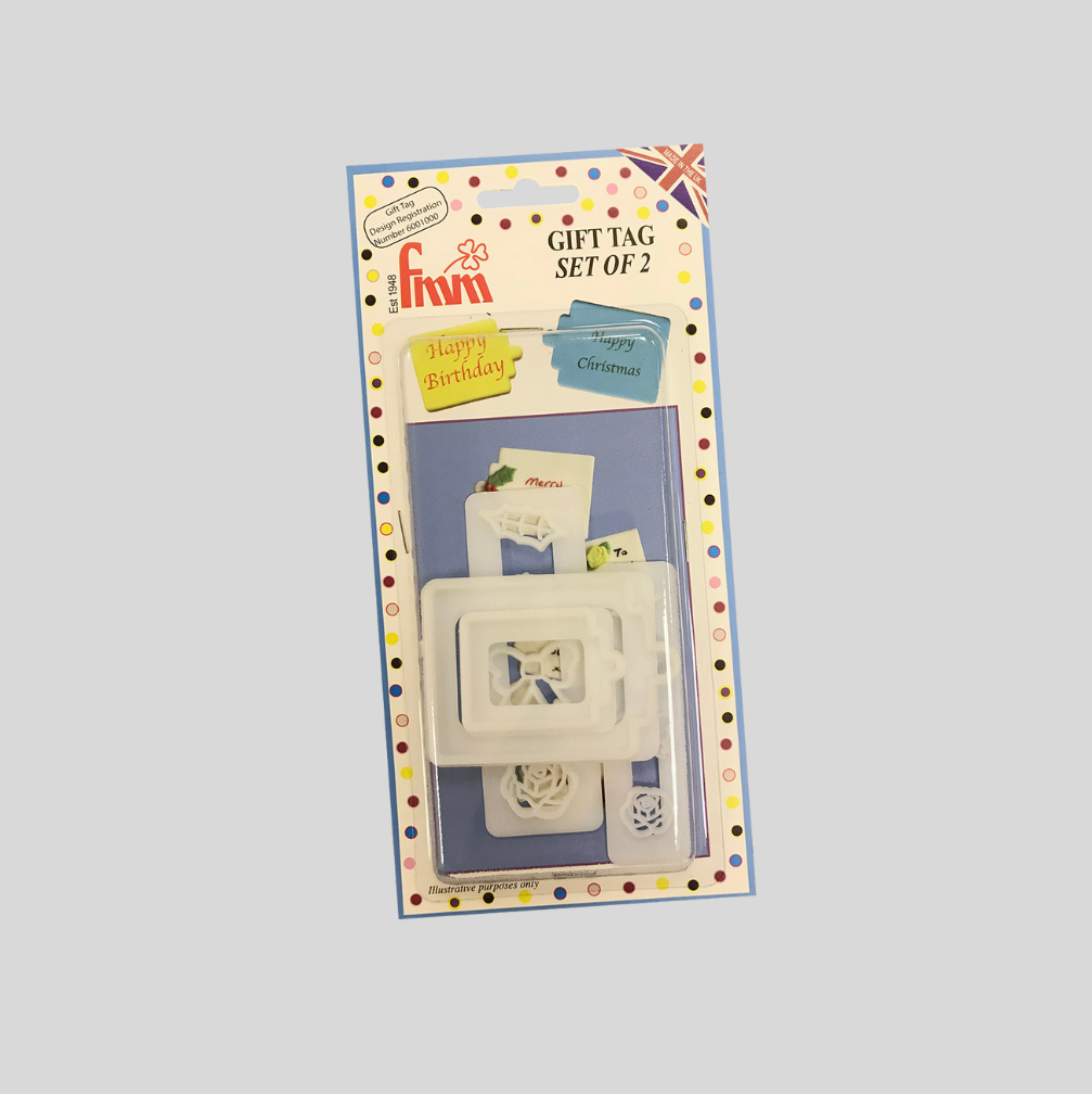 Gift Tag Cutter Set - FMM Sugarcraft