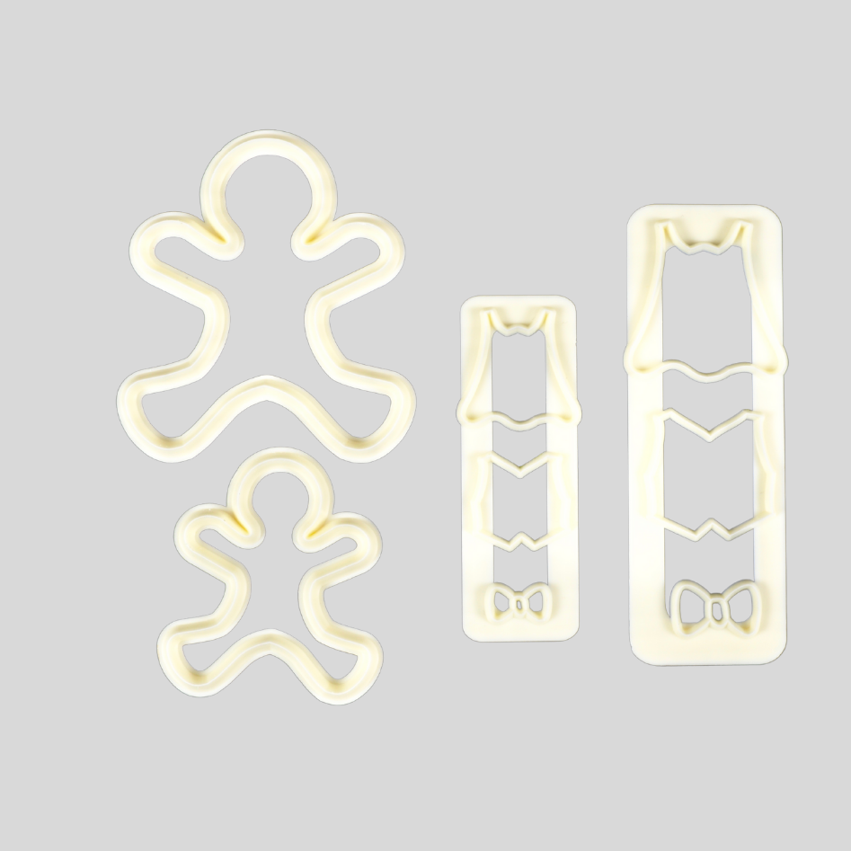 Gingerbread People Cutter Set - FMM Sugarcraft