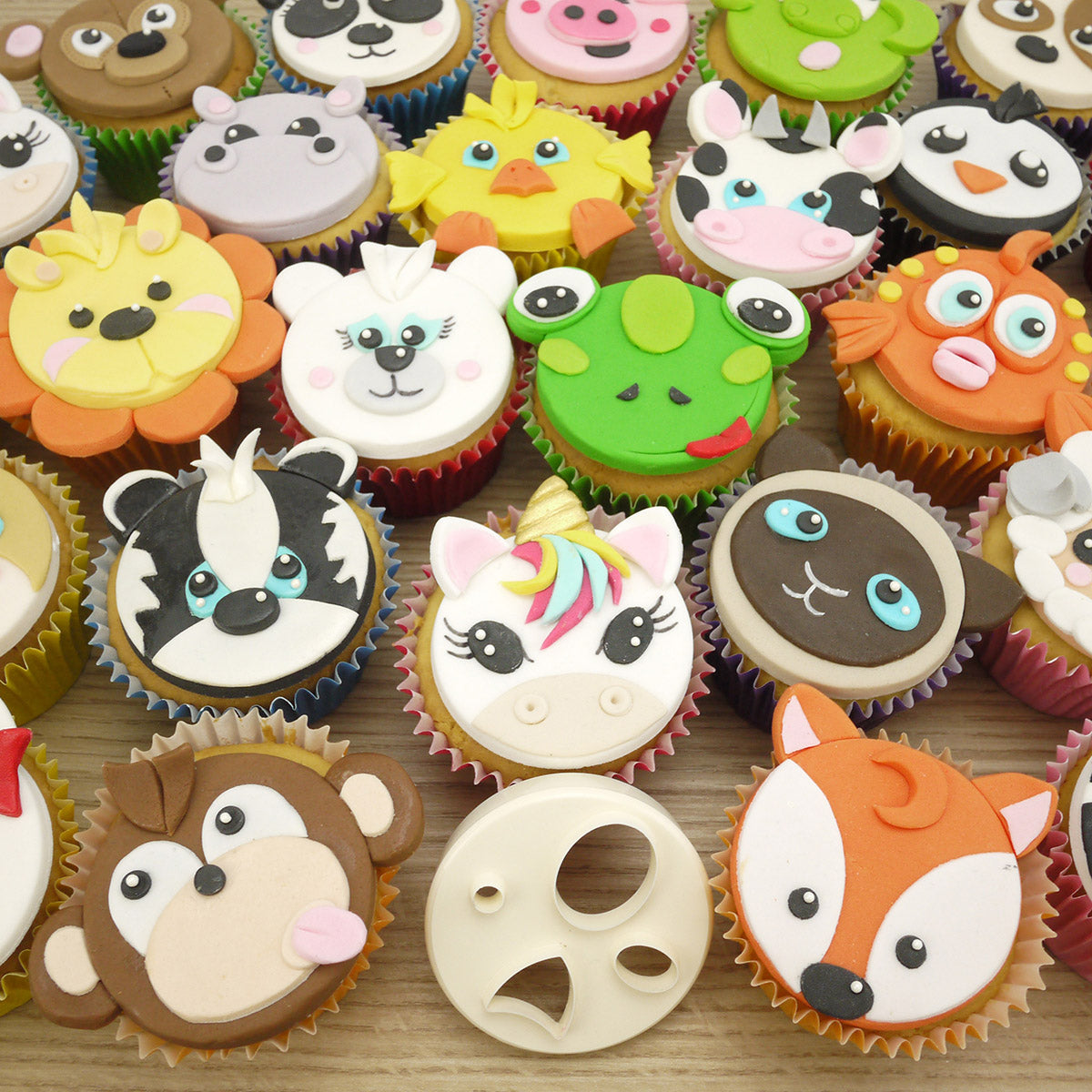 Mix N Match Animal Faces - FMM Sugarcraft