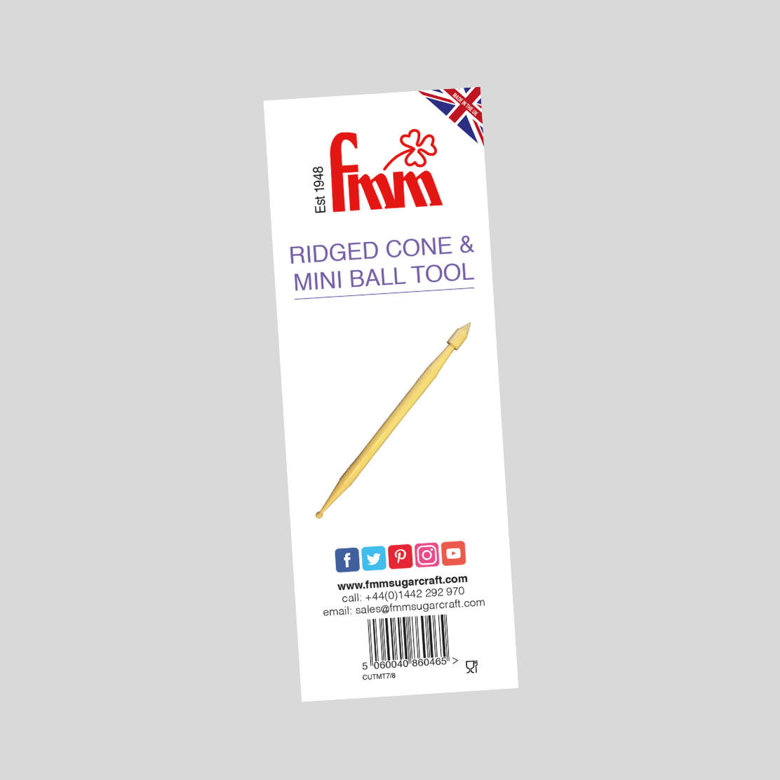 Modelling Tool - Ridge Cone & Mini Ball Tool - FMM Sugarcraft