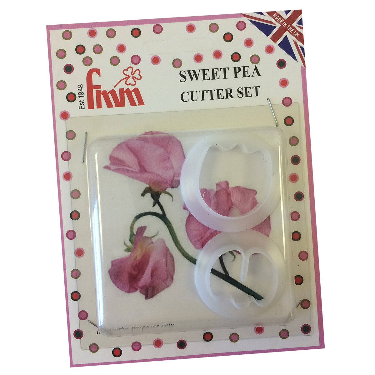 Sweet Pea/Calyxjamin flowers FMM Sugarcraft Cutters - FMM Sugarcraft