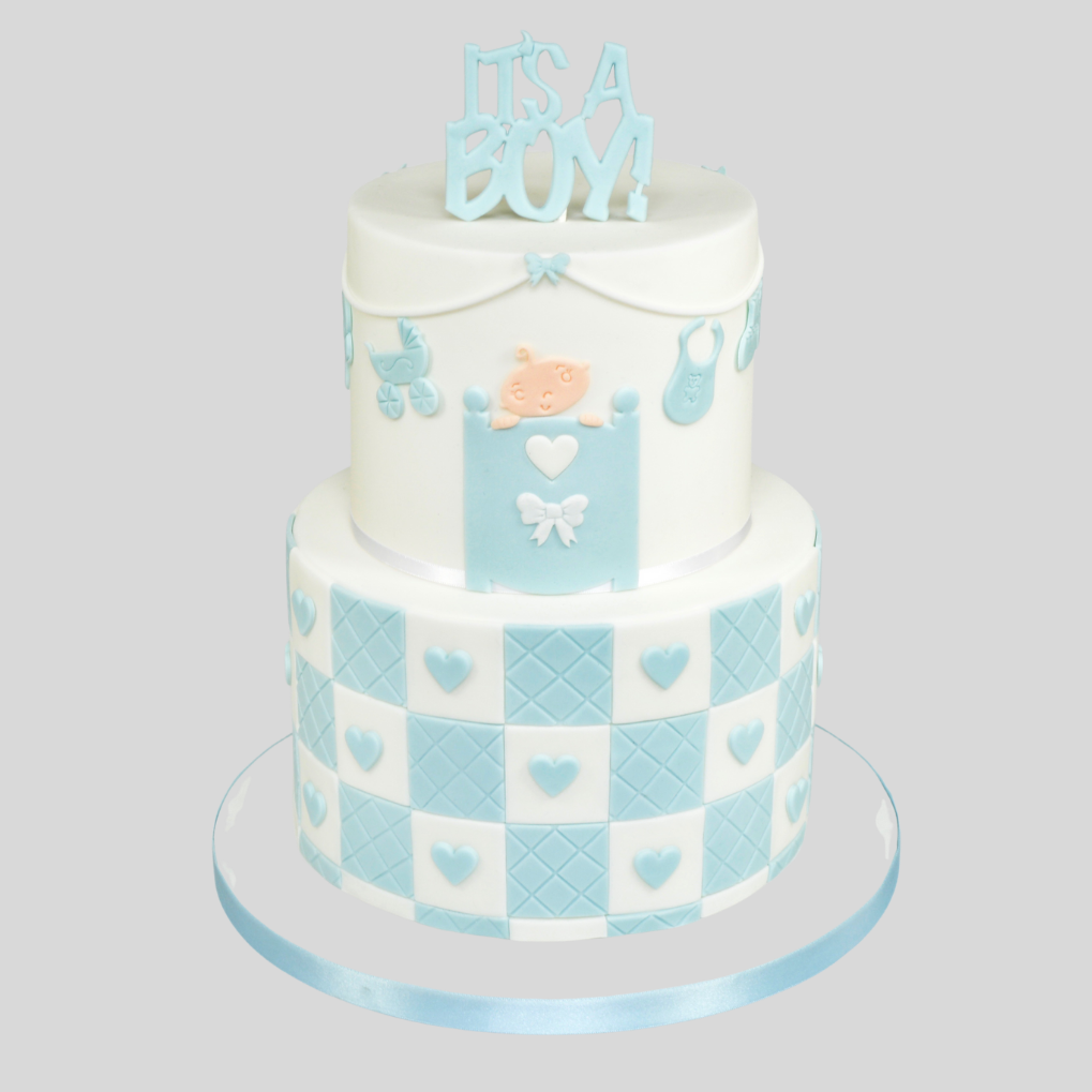 Curved Words - It's a Boy - FMM Sugarcraft