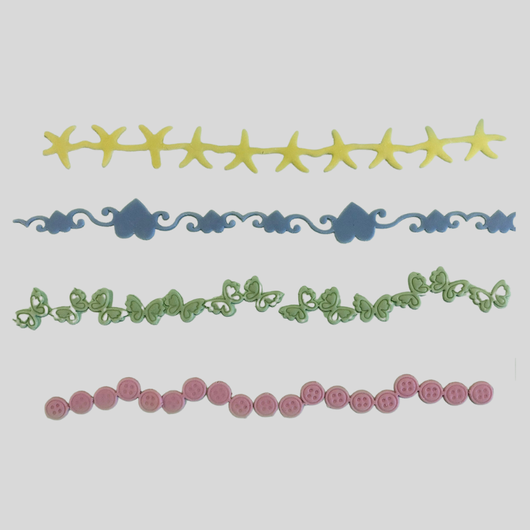 Fondant Straight Frill 13-16 - FMM Sugarcraft