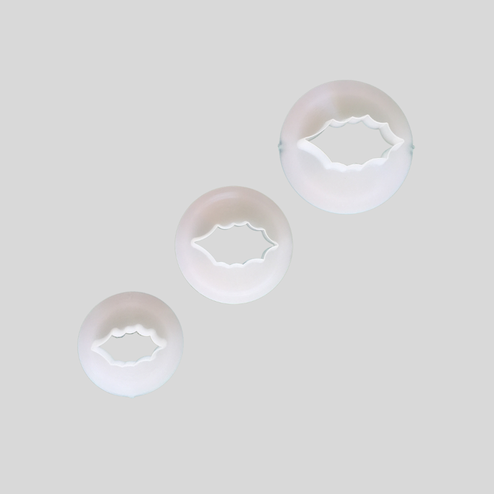 Holly Leaf Cutter Set of 3 - FMM Sugarcraft