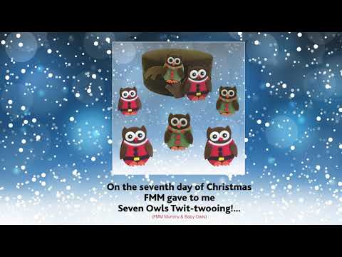 12 Days of Christmas from FMM Sugarcraft Tutorial