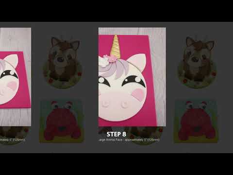 Make a Unicorn using the FMM Mix ‘n’ Match Large Face Cutter Tutorial