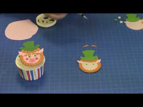 Make a Leprauchan using the FMM Funny Faces Cutter Tutorial