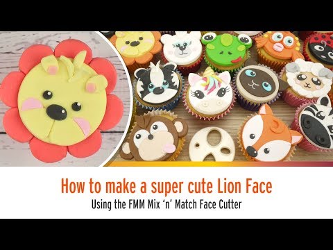 Cute Lion Face Using the FMM Mix n Match Face Cutter Tutorial