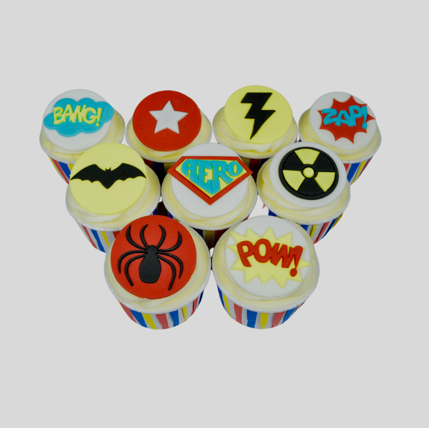 Superhero Cutter Set - FMM Sugarcraft