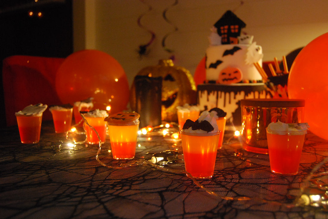 Halloween Party Food - Spooky Jelly Shots