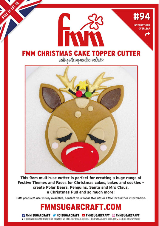 FMM Christmas Cake Topper Project Sheet