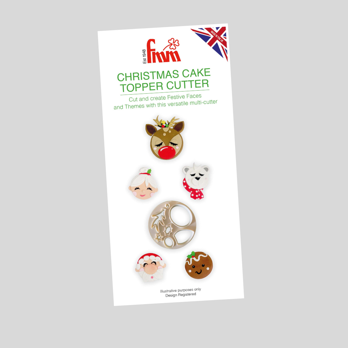 Christmas Cake Topper Cutter