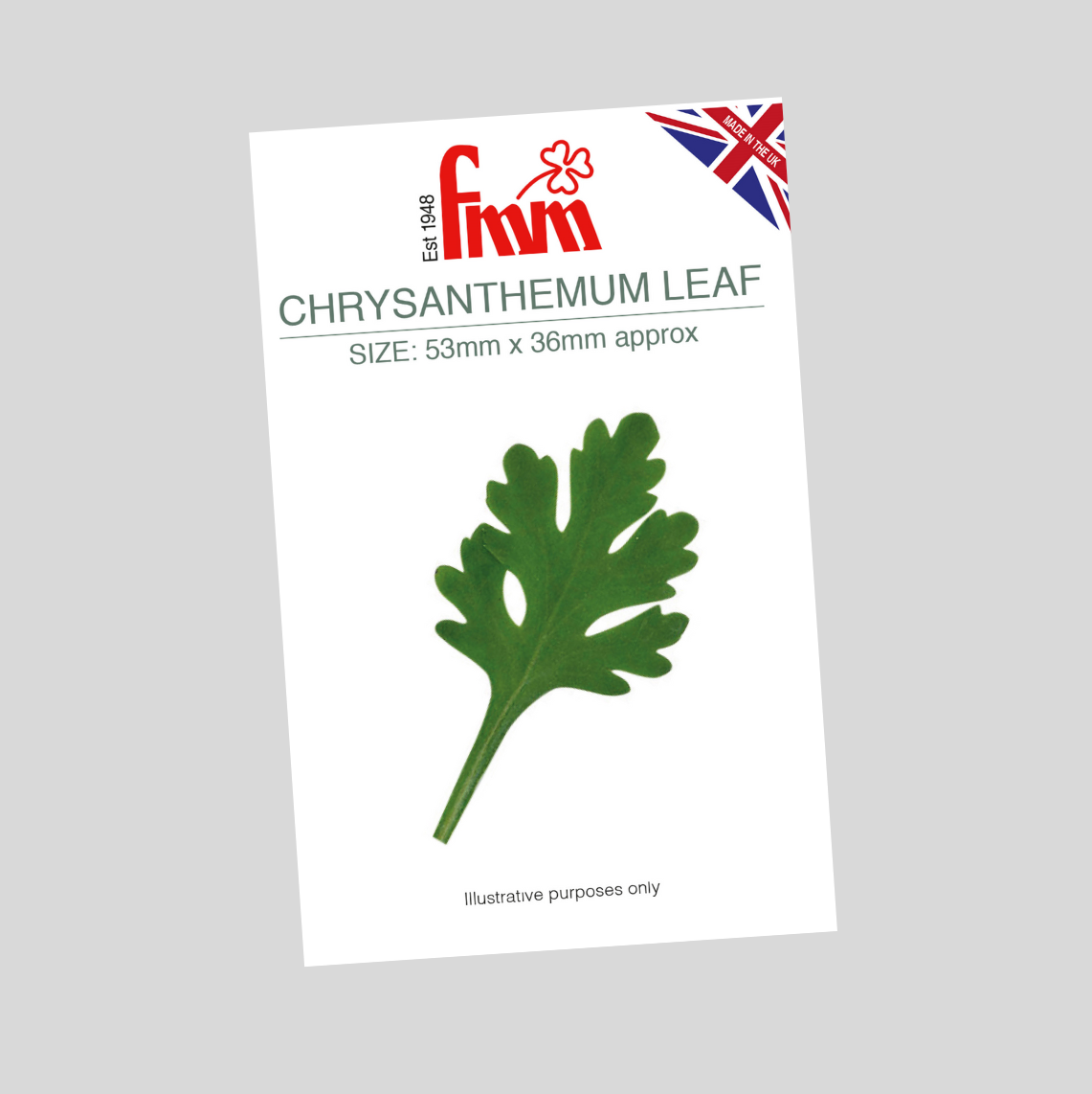 Chrysanthemum Leaf Cutter - FMM Sugarcraft