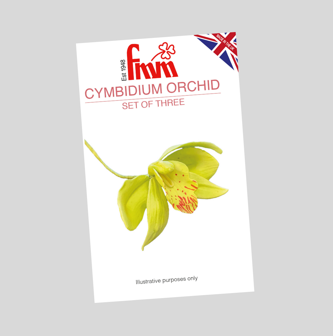 Cymbidium Orchid Cutter - FMM Sugarcraft