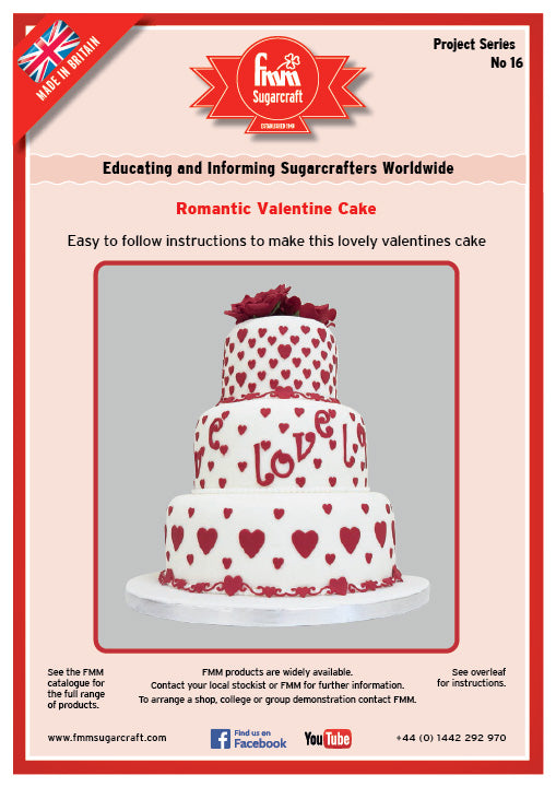 FMM Romantic Valentines Cake Project Sheet