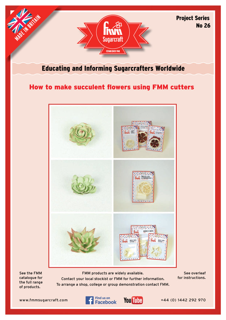 FMM Making  Succulents Project Sheet