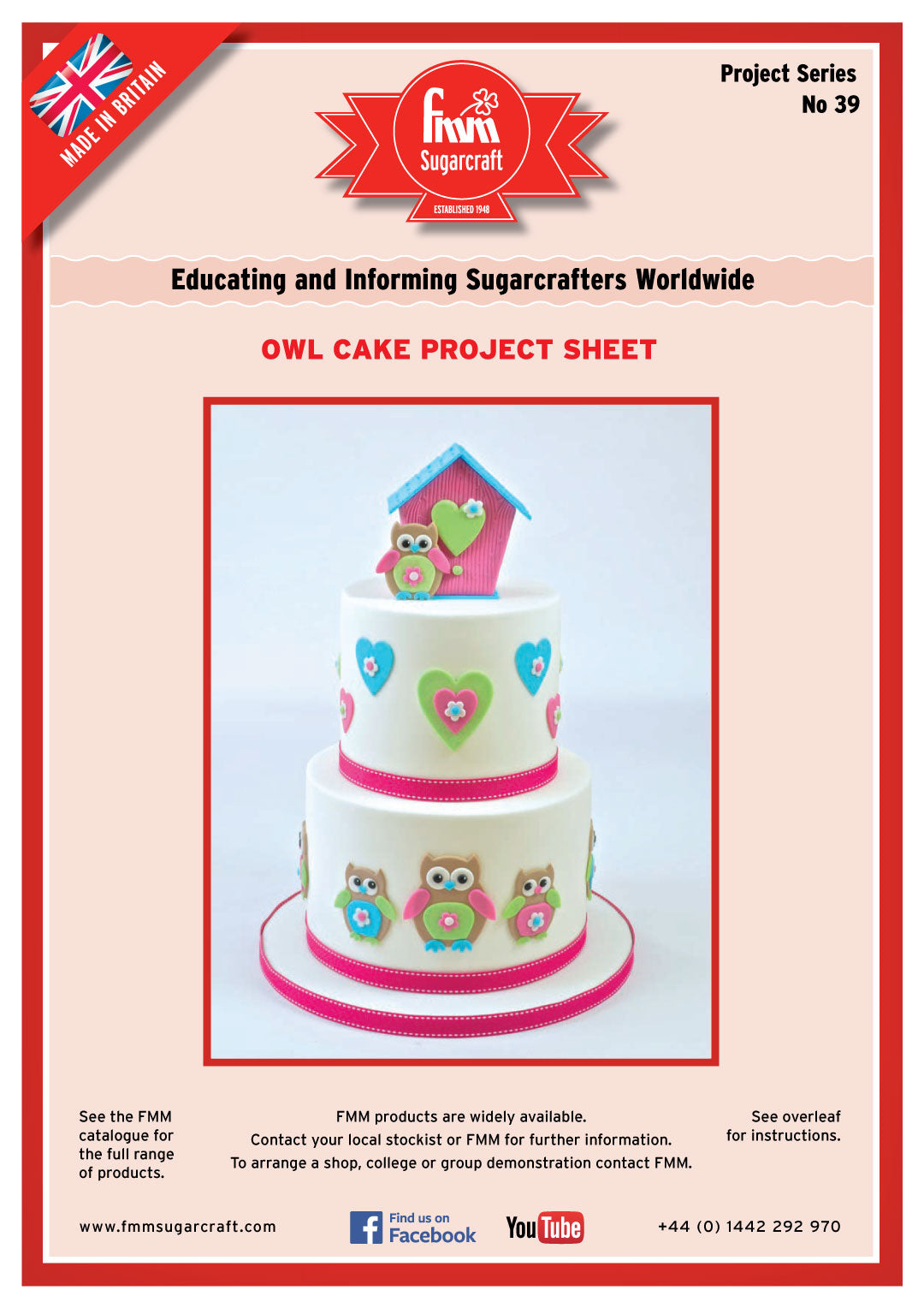 FMM Mummy & Baby Owl Project Sheet