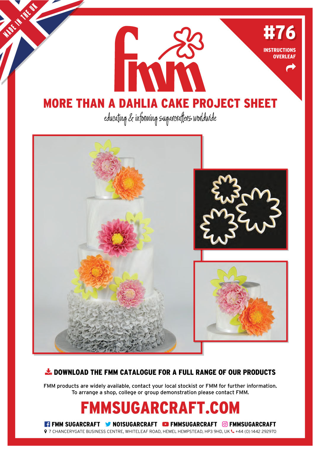 FMM More than a Dahlia Project Sheet