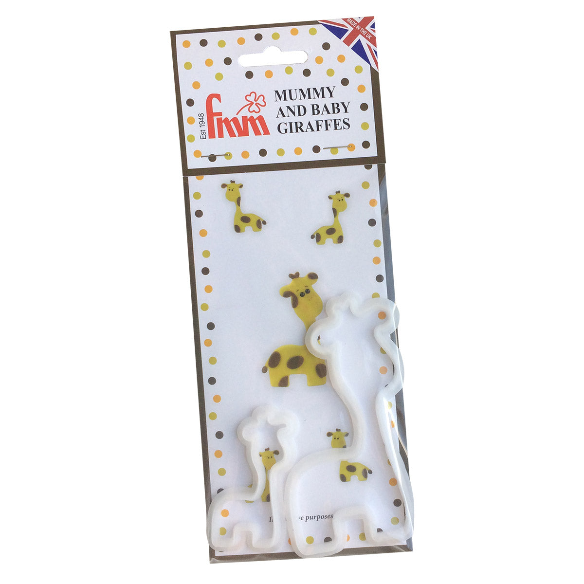 FMM Mummy and Baby Giraffe Cutter Set Tutorial - FMM Sugarcraft