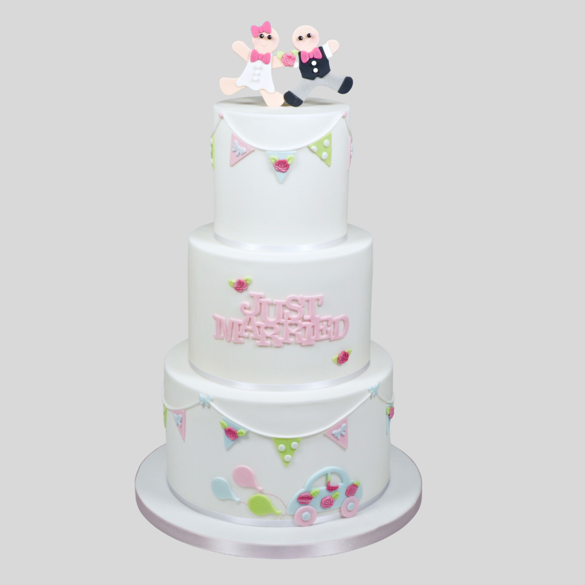 Curved Words - Just Married - FMM Sugarcraft