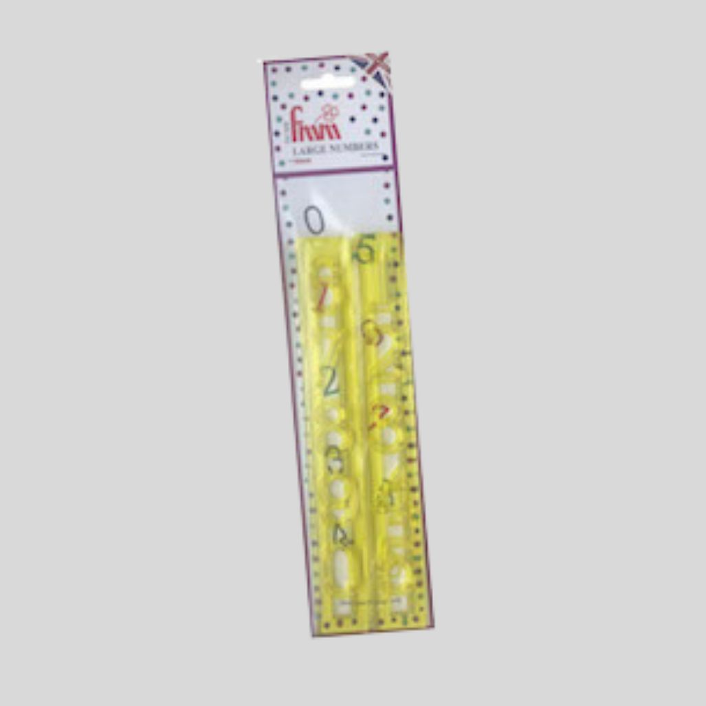 Large Number Cutter Set – FMM Sugarcraft