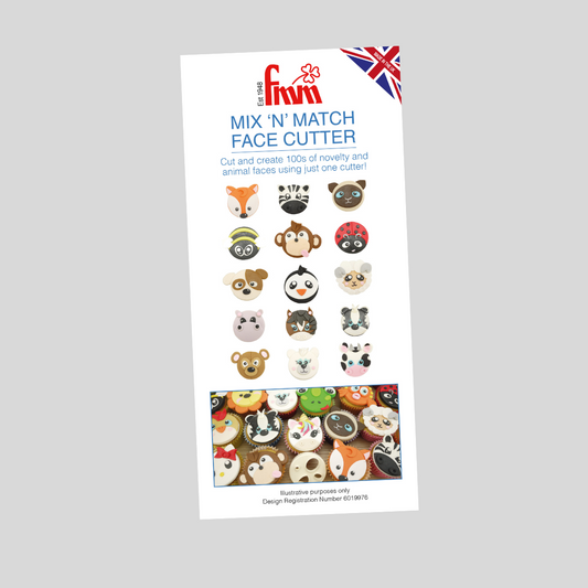 Mix N Match Animal Faces - FMM Sugarcraft