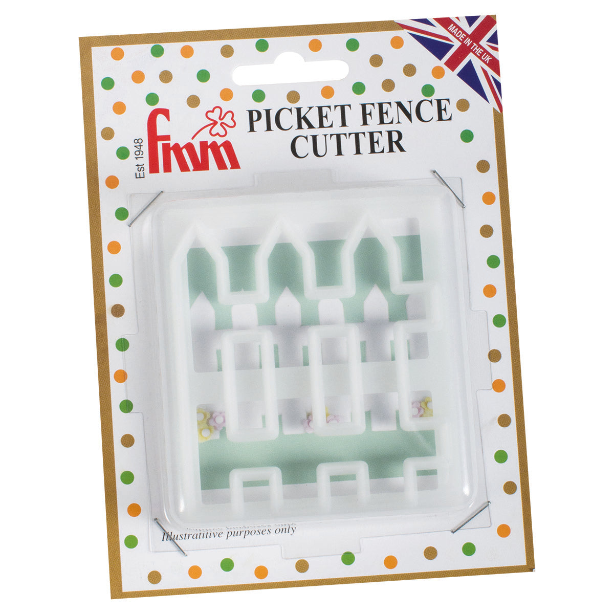 How to use the FMM Picket Fence Cutter - FMM Sugarcraft