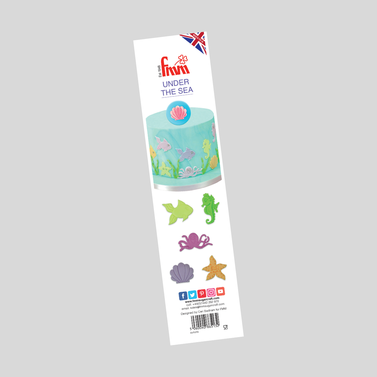 Under the Sea Cutter Set - FMM Sugarcraft