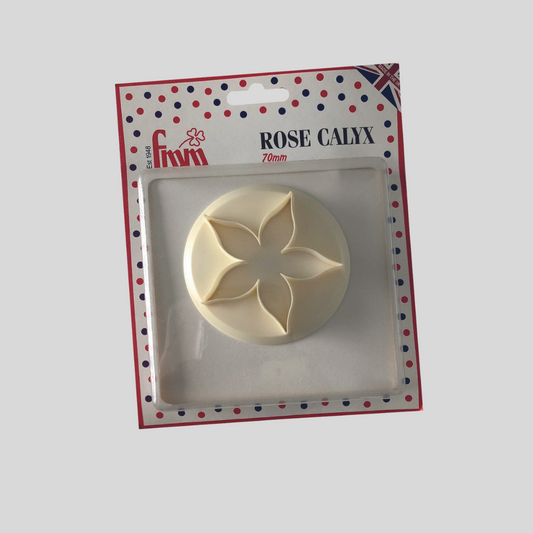 Rose Calyx 70mm Cutter - FMM Sugarcraft