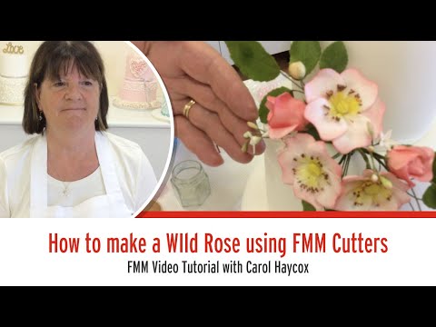 How to use the FMM Wild Rose Cutters with Carol Haycox