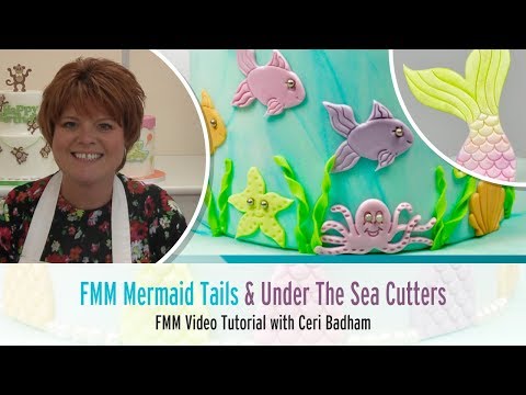 FMM mermaid & Under the Sea Cutters Tutorial