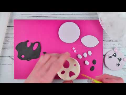 Cute Hippo Using the FMM Mix N Match Cutter Tutorial