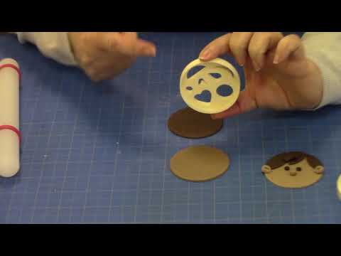 Make a Boy Face using the FMM Funny Faces Cutter Tutorial