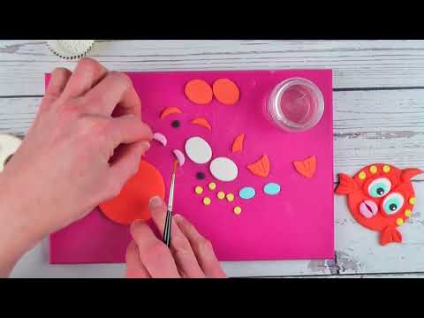 Cute Fish Faces using the Mix N Match Faces Cutter Tutorial