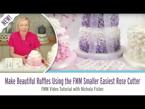 Make Beautiful Sugar Roses With the FMM Easiest Small Rose Tutorial