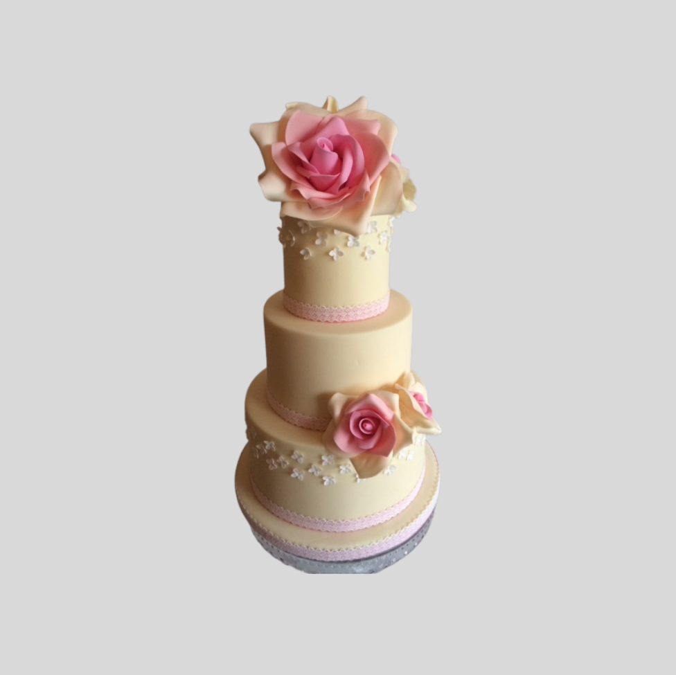 Large Rose Petal Set of 3 Cutters - FMM Sugarcraft