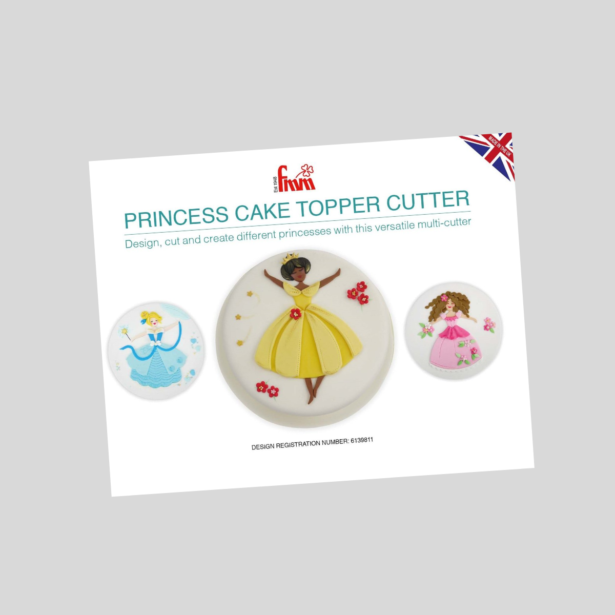 The Princess Cake Topper Cutter