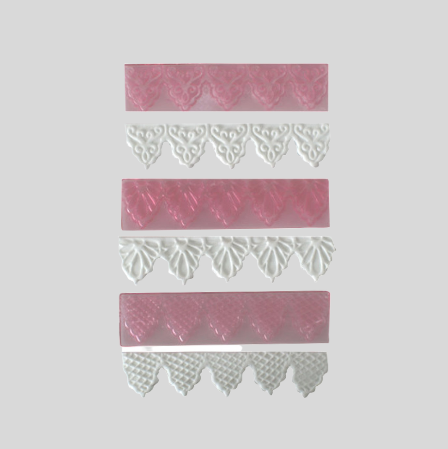 Textured Lace Set 1 - FMM Sugarcraft